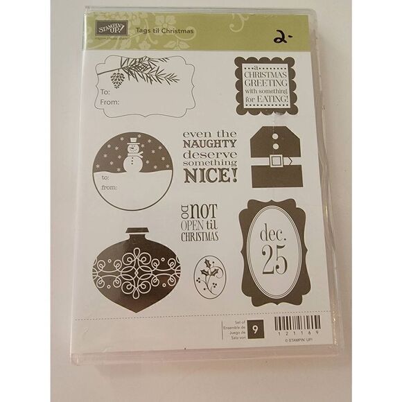 Stampin' Up! Tags Til Christmas Stamp Set - Picture 1 of 3